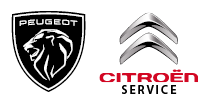 Logo Peugeot 2021 + Citroen Service