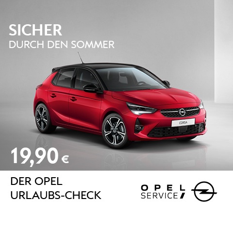 OPEL URLAUBS-CHECK