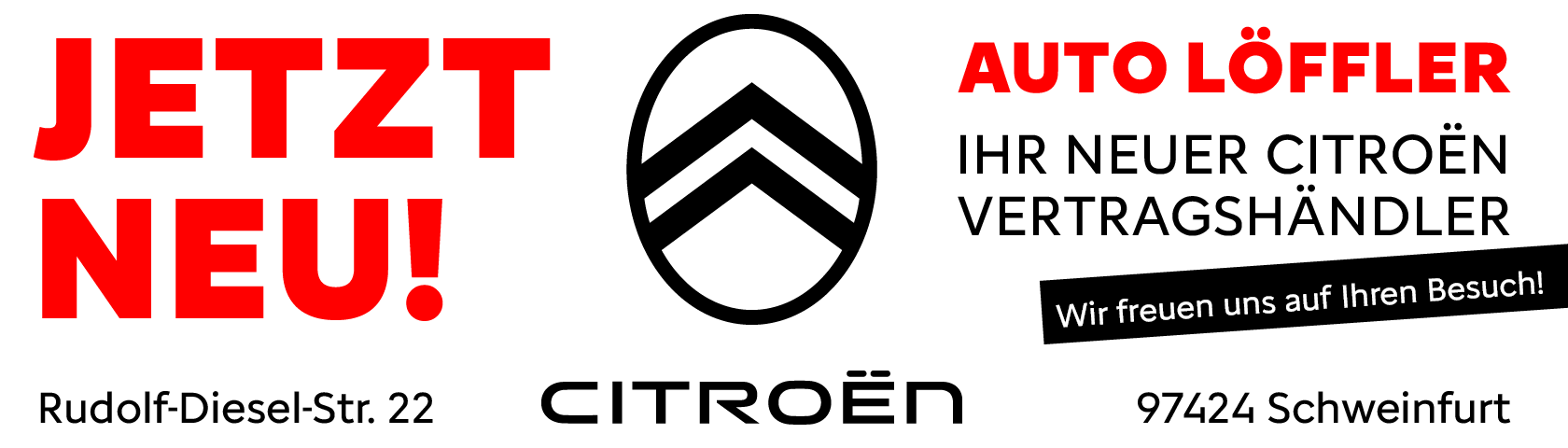 Auto Löffler - Ihr Citroën Vertragspartner in Schweinfurt.