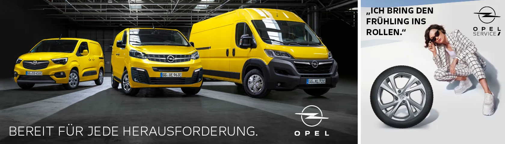 Die Opel Nutzfahrzeuge bei Auto Löffler