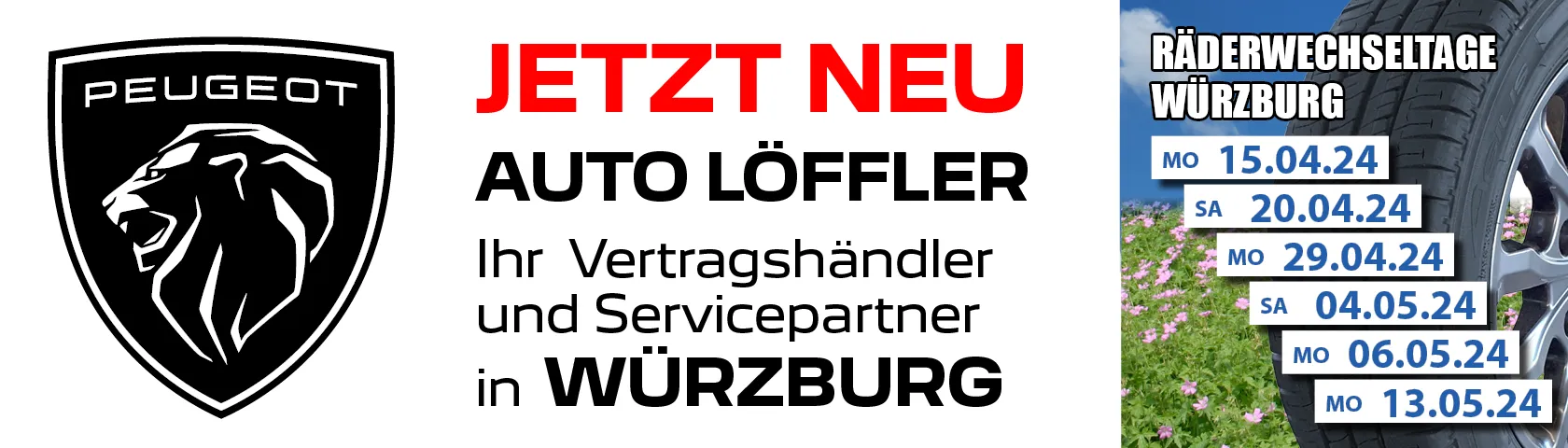 Auto Löffler - Ihr Peugeot Vertragshändler in Würzburg