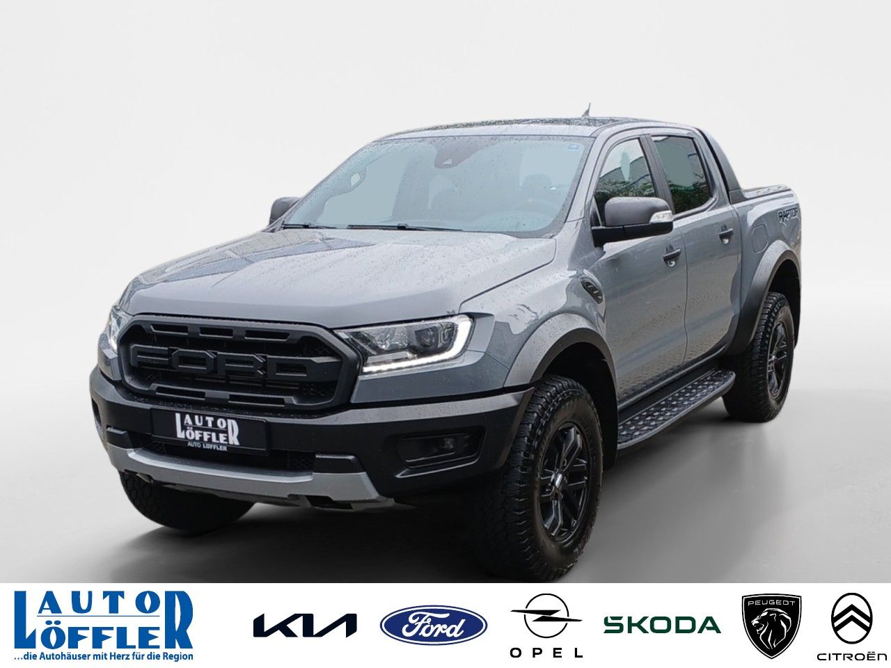 Ford Ranger Raptor D-kabine 4×4 PDCH* RFK* TEMP* AHK*