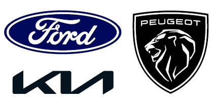 Logo Ford - Kia - Peugeot - Ein Job -Angebot von Auto Löffler Würzburg.
