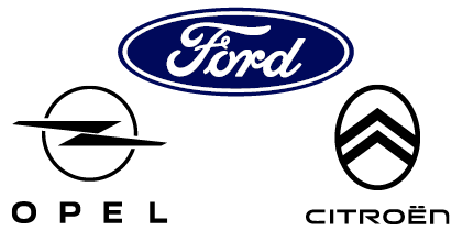 Logo Ford - Opel - Citroen - Ein Job -Angebot von Auto Löffler Schweinfurt.