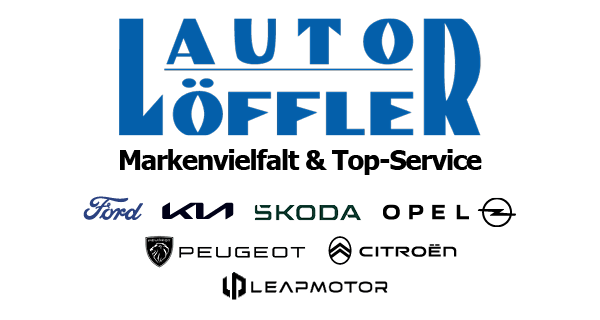 Auto Löffler Markenvielfalt & Top-Service für Ford, Peugeot, Kia, Opel, Skoda, Citroen, Leapmotor